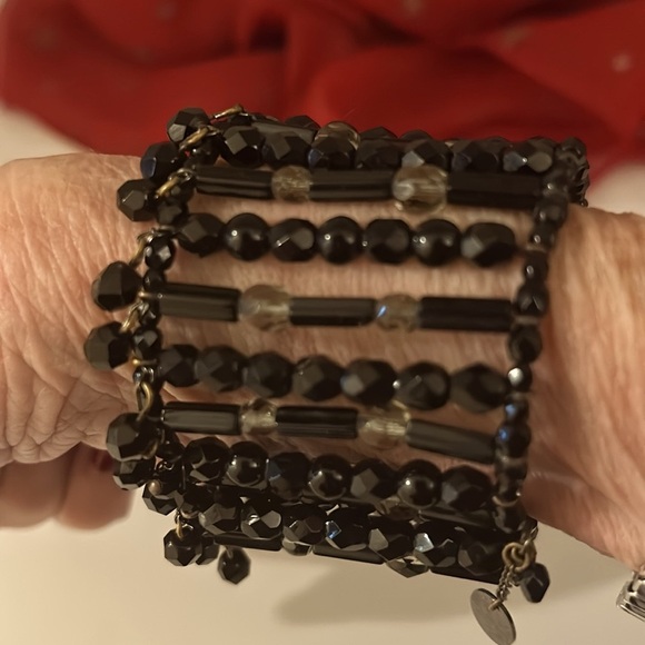 Erickson Beamon Jet & Crystal Cuff - Picture 2 of 6